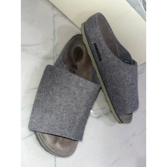 Fear of God x Birkenstock The Los Feliz Felt in Ash Melange 40 W 9 M 7 with Box - Picture 6 of 13